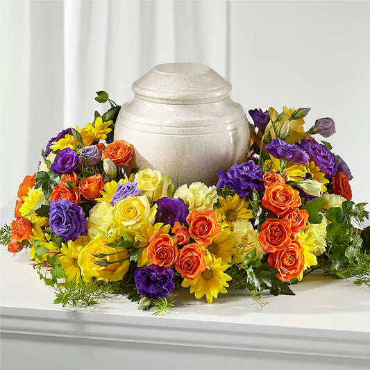 Blossoms of Remembrance Cremation Adornment –  Designs By Lakeland Flowers, Plant City FL