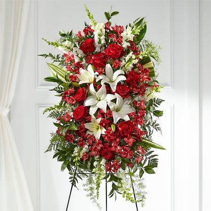Everlasting Memory Standing Spray –  Designs By Lakeland Flowers, Plant City FL