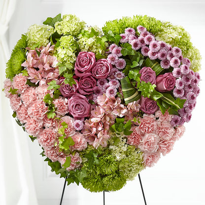 Heartwarming Standing Heart –  Designs By Lakeland Flowers, Plant City FL