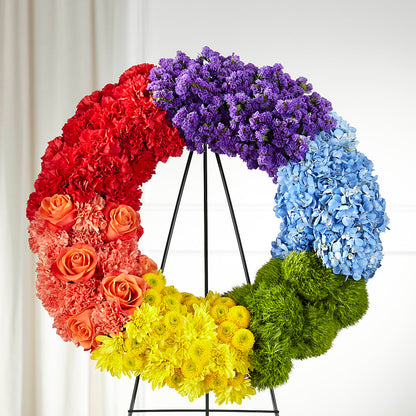 Circle of Love Wreath –  Designs By Lakeland Flowers, Plant City FL