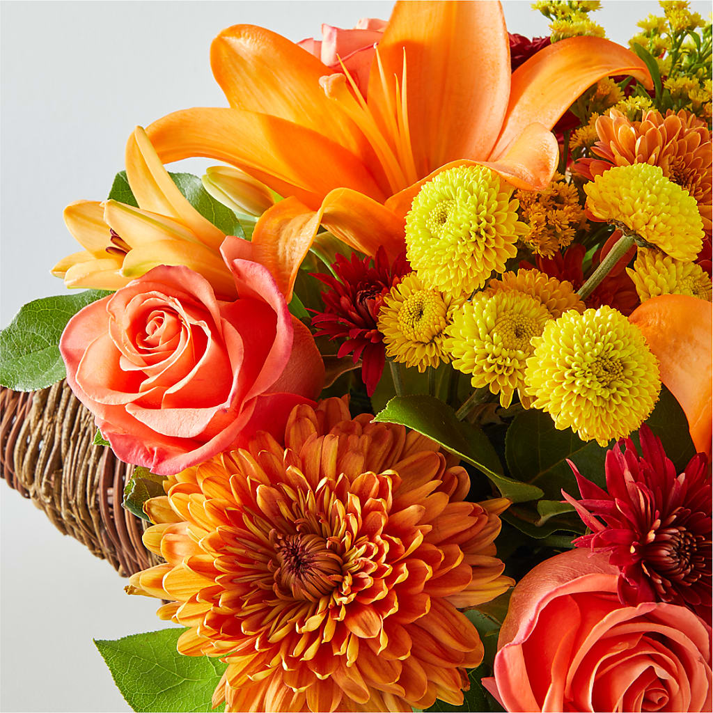 Bouquet of Blessings Cornucopia –  Designs By Lakeland Flowers, Plant City FL
