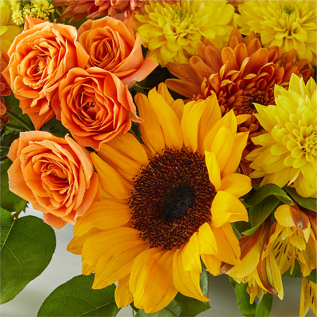 Autumn Harmony Centerpiece –  Designs By Lakeland Flowers, Plant City FL