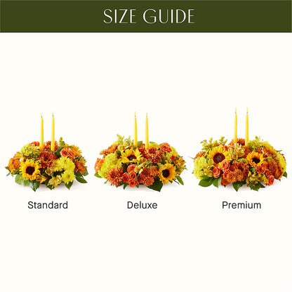 Autumn Harmony Centerpiece –  Designs By Lakeland Flowers, Plant City FL