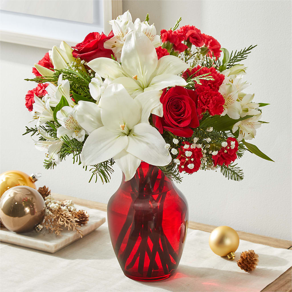 Holiday Season Bouquet –  Designs By Lakeland Flowers, Plant City FL