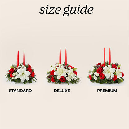 Seasonal Festivities Centerpiece –  Designs By Lakeland Flowers, Plant City FL