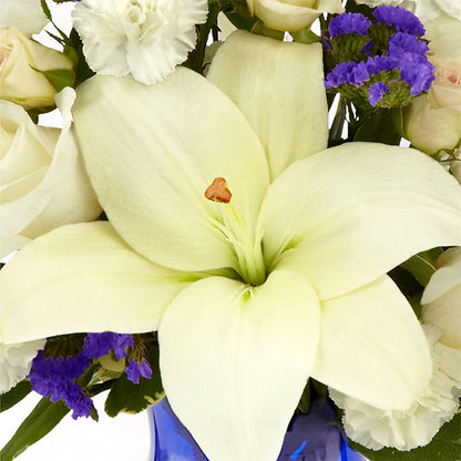 Sapphire Rush Bouquet –  Designs By Lakeland Flowers, Plant City FL