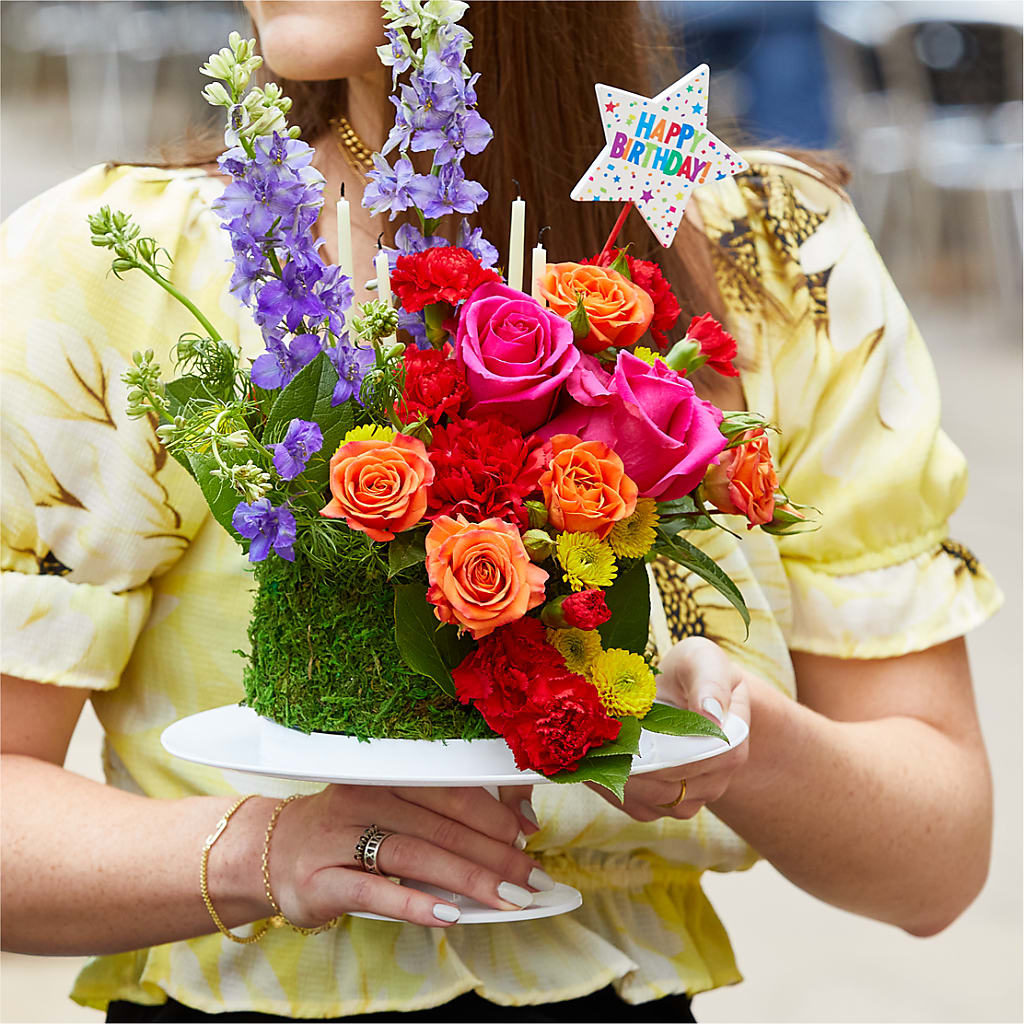 Best Year Yet Floral Cake –  Designs By Lakeland Flowers, Plant City FL