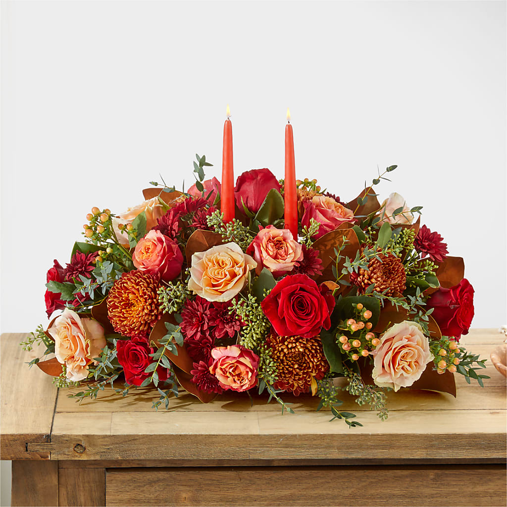 Gather Near Centerpiece –  Designs By Lakeland Flowers, Plant City FL