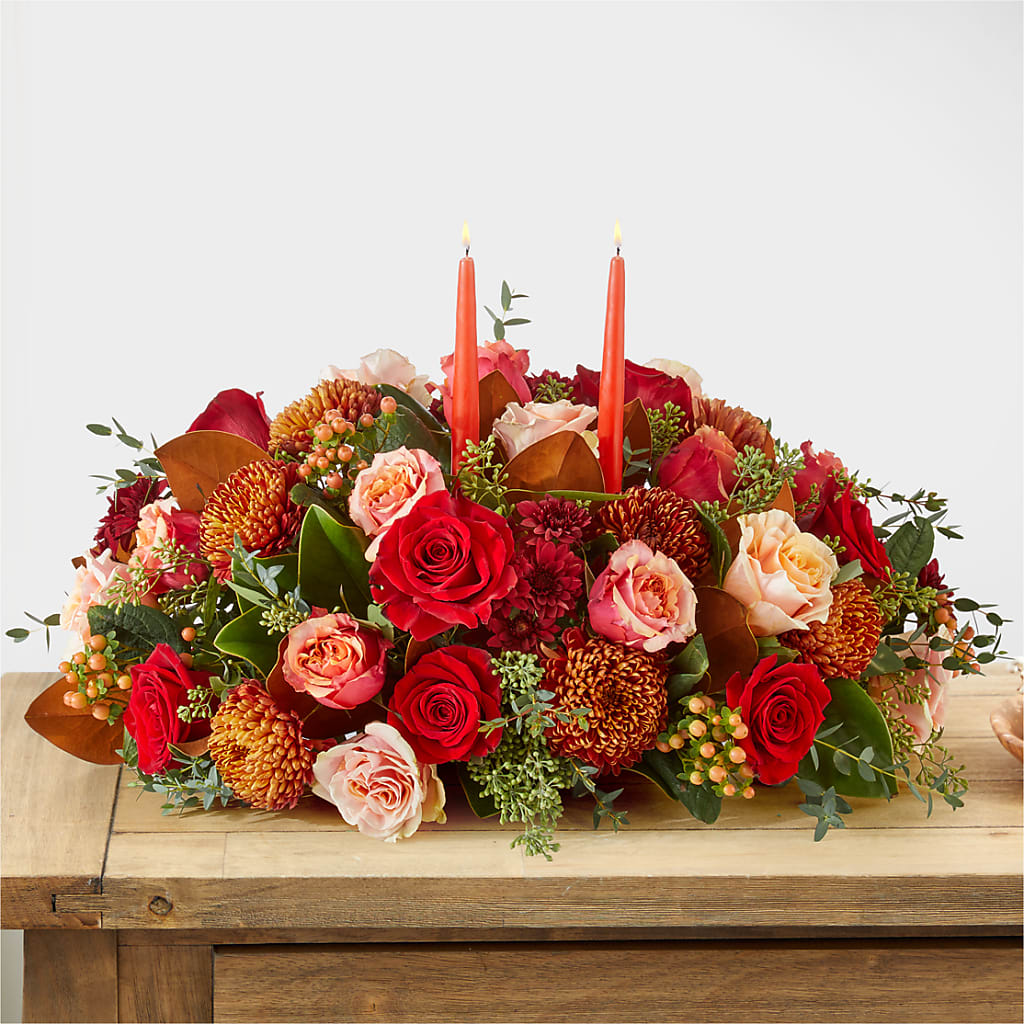 Gather Near Centerpiece –  Designs By Lakeland Flowers, Plant City FL