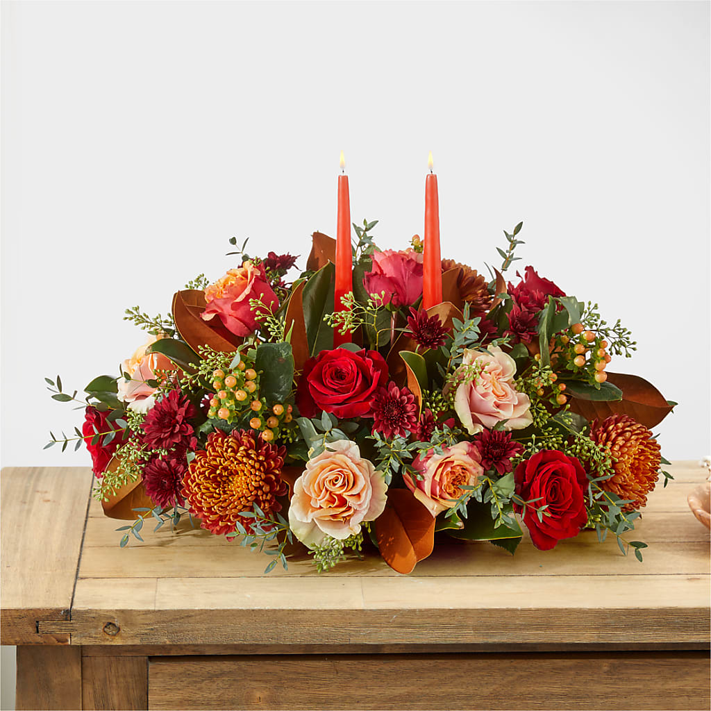 Gather Near Centerpiece –  Designs By Lakeland Flowers, Plant City FL