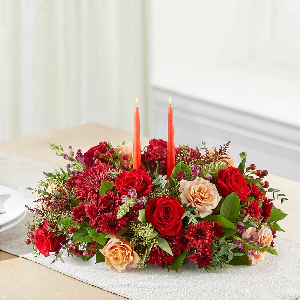 Most Thankful Centerpiece –  Designs By Lakeland Flowers, Plant City FL