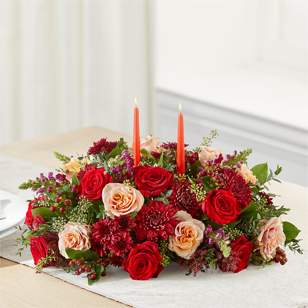 Most Thankful Centerpiece –  Designs By Lakeland Flowers, Plant City FL