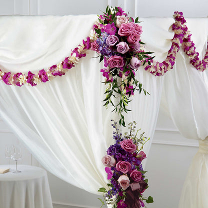 Color & Light Chuppah Decor –  Designs By Lakeland Flowers, Plant City FL